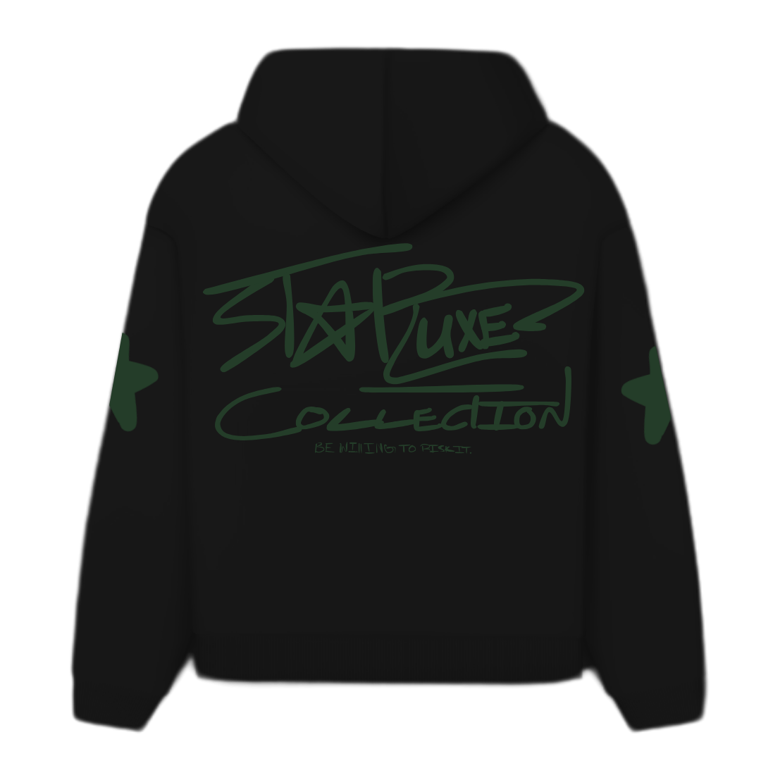 STARLUXE HOODIE HUNTER GREEN