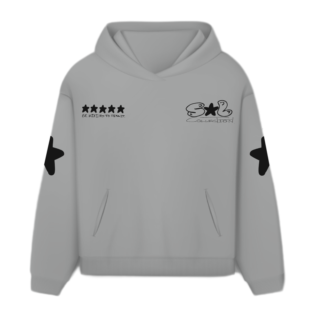 STARLUXE HOODIE STORM GRAY