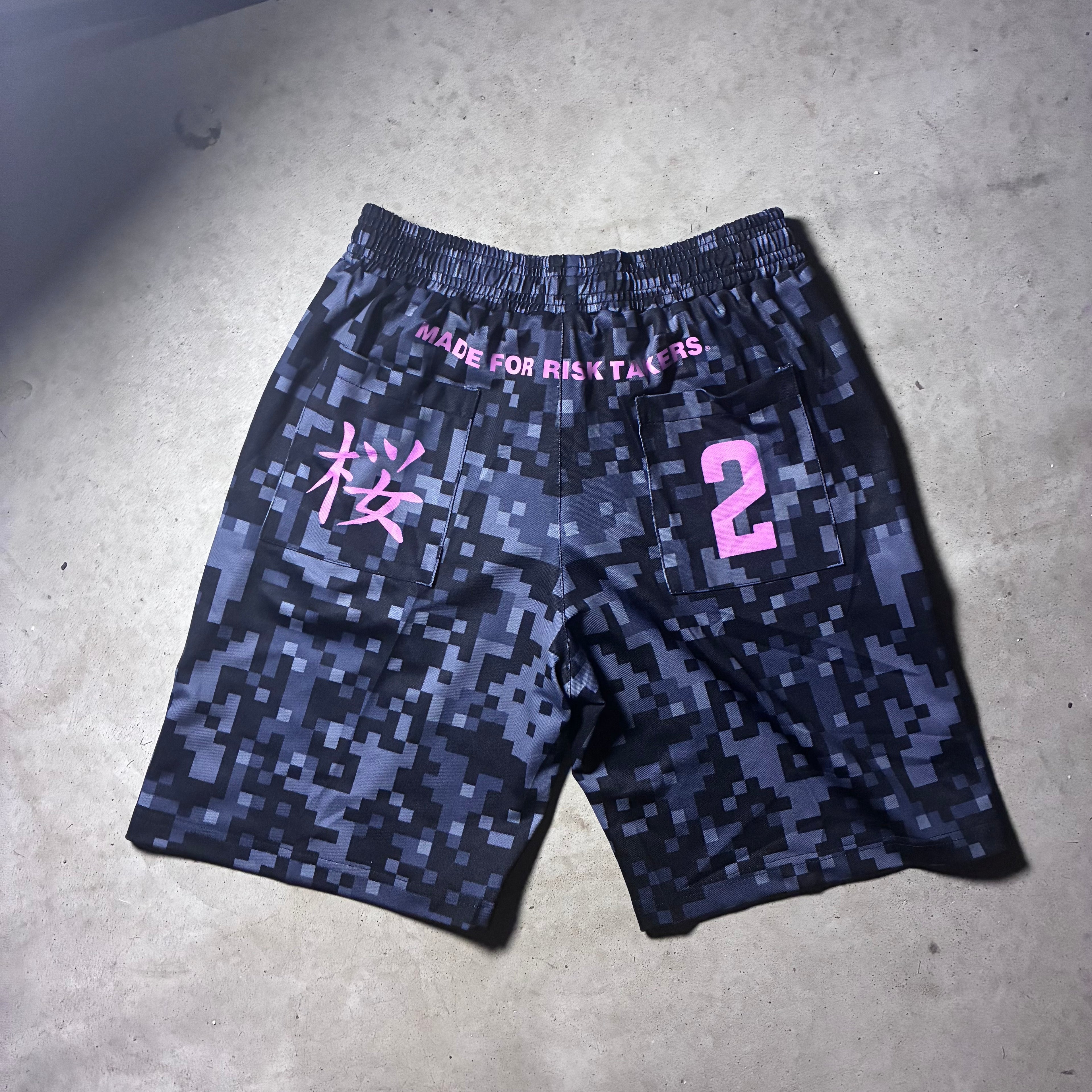 KURO CHERRY BLOSSOM SHORTS